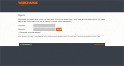 Desktop Screenshot of cms.webcharge.co